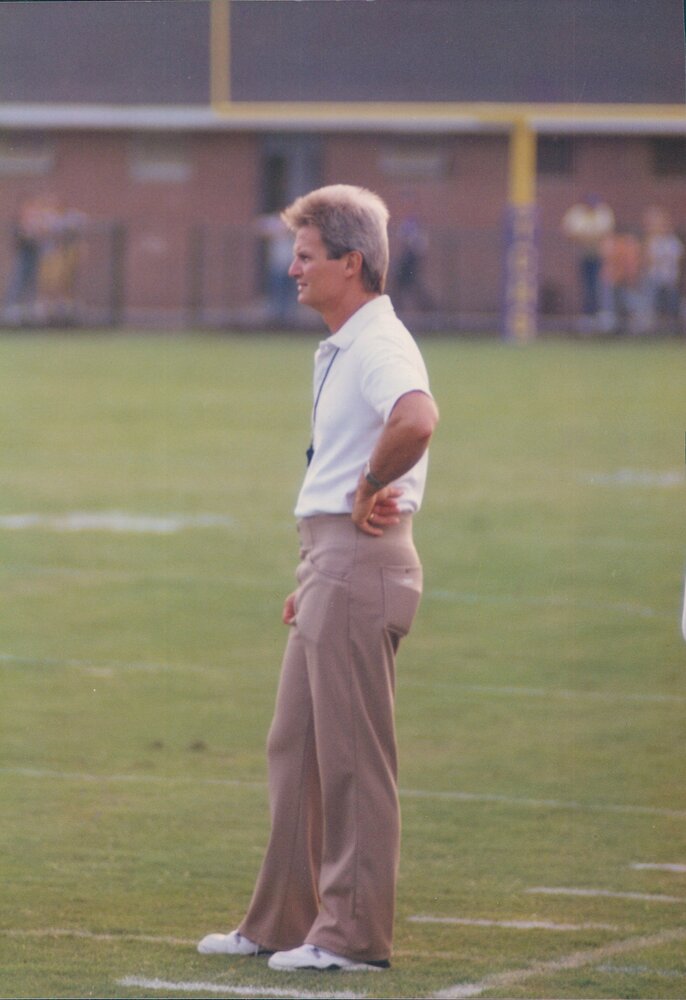 Coach Jerry Broadbent